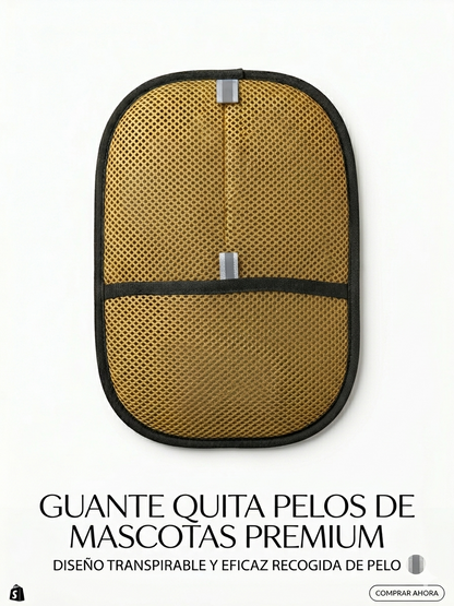Guante Quitapelos para Mascotas